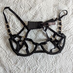 Victoria's Secret Black Strappy Bra